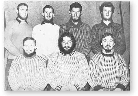 GOUGH 7A (1962): Back (L-R) P. Jacobsohn, P. van Niekerk, P. vo Ster, S. Watt; Front: D. Hobbs, P. le Roux, K. van der Merwe.