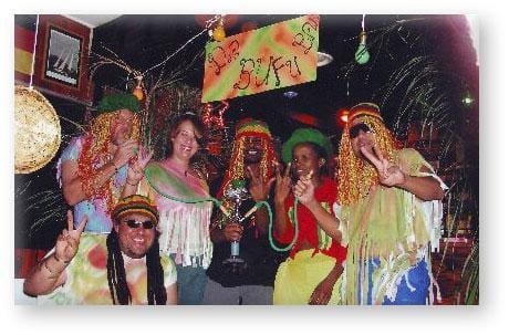 GOUGH 50 (2004-2005): Back (L-R) Leonard Maree (Radio Technician), Niets Borman (Medic), Bigfish Mashau (Meteorologist), Pauline Bapela (Meteorologist), Nole Green (Diesel Mechanic/Deputy Leader); Front: Kobie Steyn (Meteorologist/Leader).