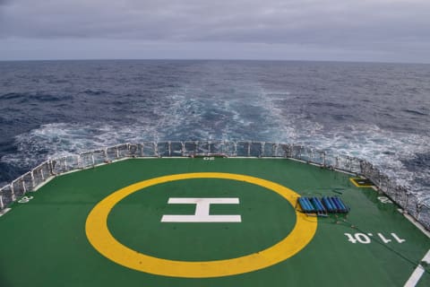 S.A. Agulhas II Helipad