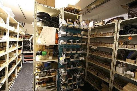 Cat Spares Store Room