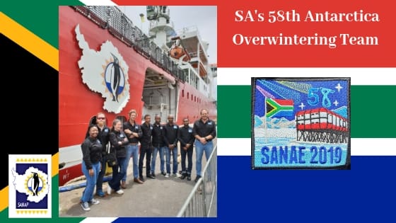 S.A. Agulhas II with SANAE58 onboard heading South