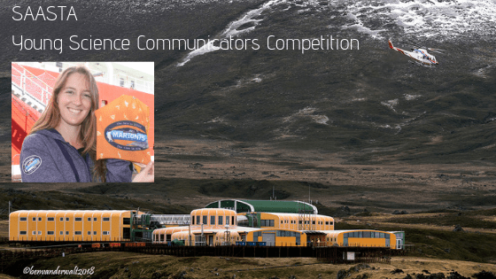 Marike Louw, Marion Island, Science Communication, Young Science Communicators Competition