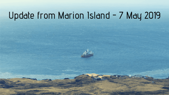 Marion Island take-over coming to an end