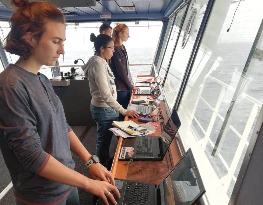 Sound & Vibration research currently onboard the S.A. Agulhas II