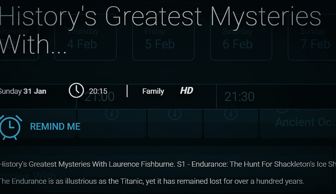 Watch History meets todays Present Day in the Hunt for Shackleton’s Endurance.
