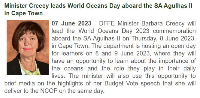 Celebrating World Oceans Day