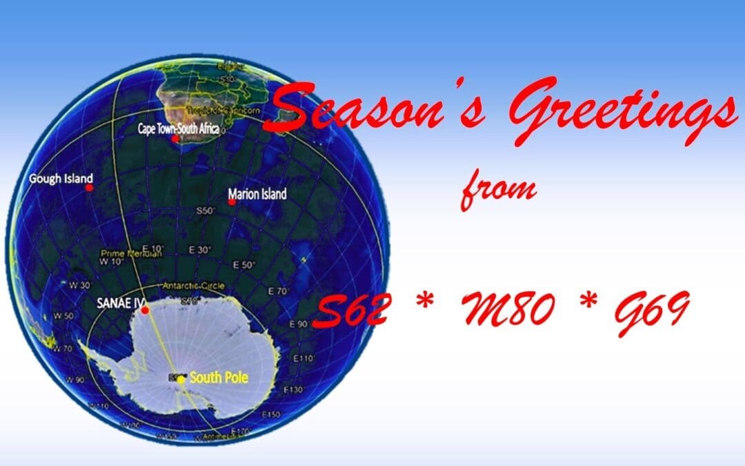 Season’s Greetings from SANAP Overwintering Teams