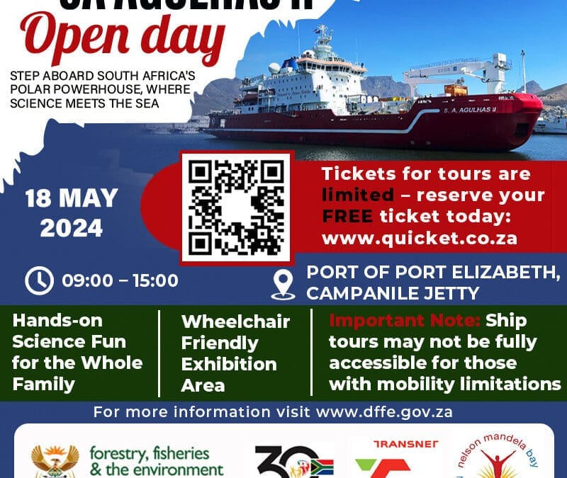 SA Agulhas II Open Day – Port of Port Elizabeth – 18 May 2024