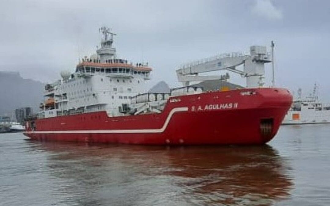 S.A. Agulhas II sets sail for Antarctica
