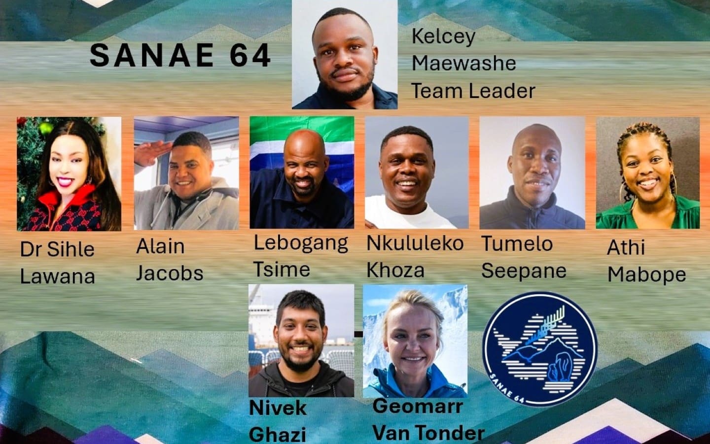 Introducing the SANAE 64 Overwintering Team for 2025-2026